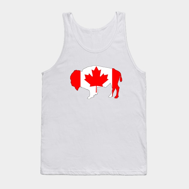 Canada Bison Tank Top by MordaxFurittus